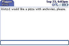 hiptop chat