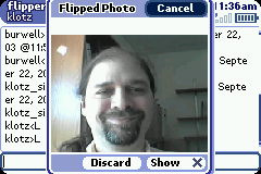 receiving a photo